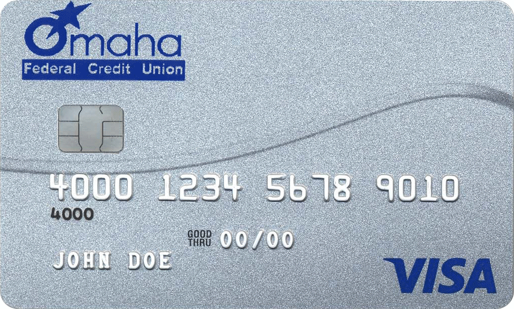 image of example issuer card art, branding for Omaha Federal Credit Union