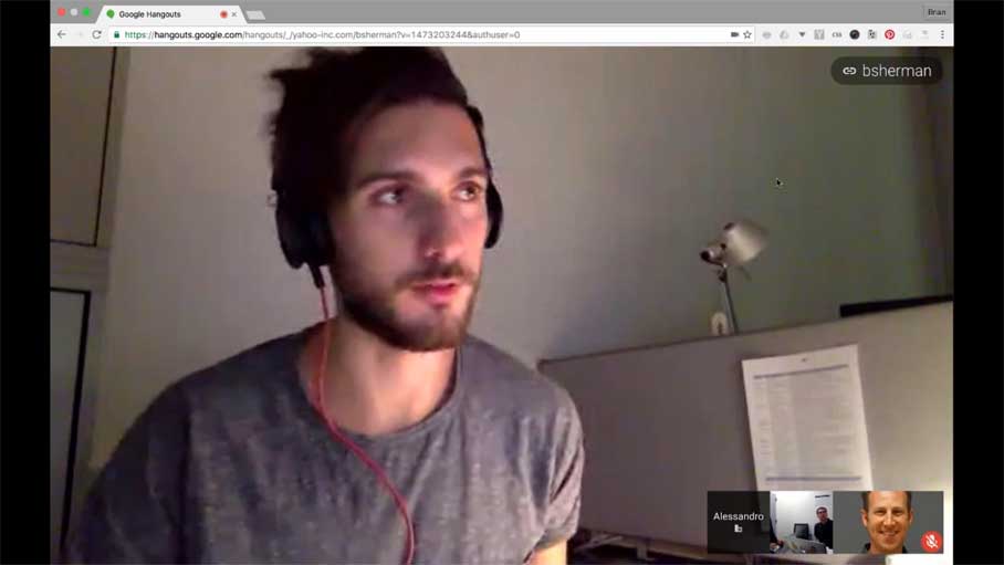 image of video chat with a Campaign Manager